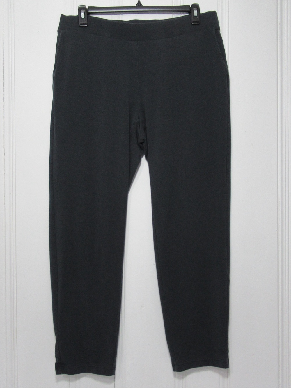 J. Jill Pure Jill Affinity French Terry Slim Leg Pants Gray Size XL